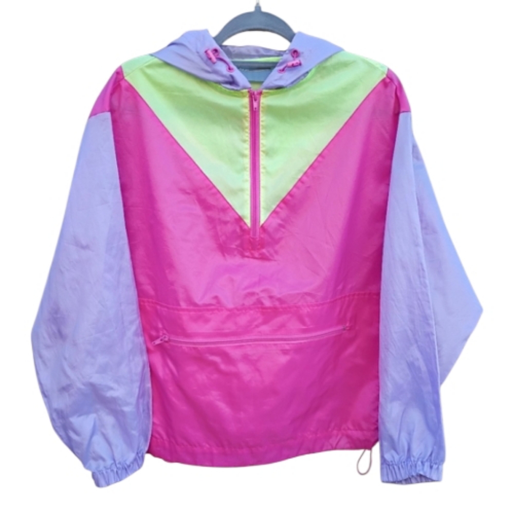 ASOS Colorblock Windbreaker 0 - Picture 4 of 8